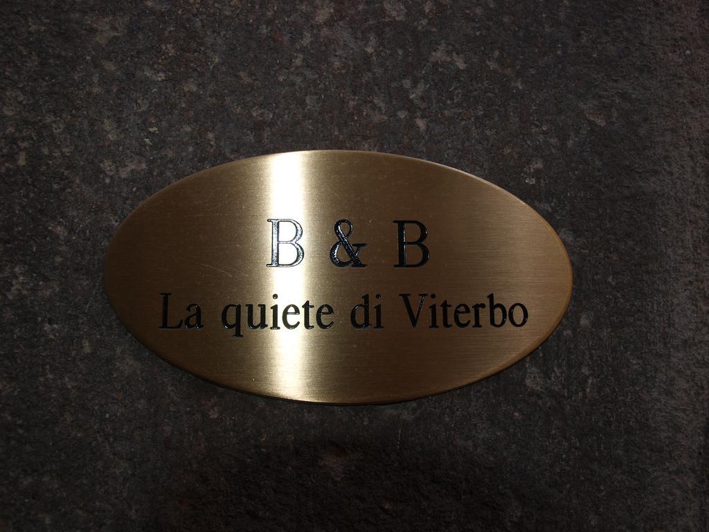 La Quiete Alloggio Turistico Viterbo Dış mekan fotoğraf